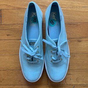 Keds Shimmery Blue Ortholite Sneakers